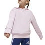 Sudadera con Capucha Niña Adidas LK SL FL HD Rosa M