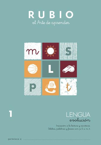 Cuaderno Rubio A4 Lengua Evolucion Nº 1 (5-6 Años) (Set de 10) Cuaderno Rubio A4 Lengua Evolucion Nº 1 (5-6 Años) (Set de 10)