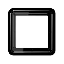 Jung CD 581 SW Abdeckrahmen 1f