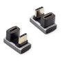 ROLINE Adaptador USB4 Gen 3x2 USB Type C Macho a Hembra, Plata