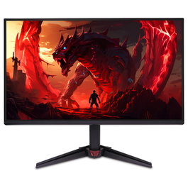 Acer Nitro VG240YP6b - Monitor Gaming IPS Full HD 23.8" (60,5 cm) 144Hz 1ms, AMD FreeSync, 99% sRGB, Altavoces, Negro/Rojo