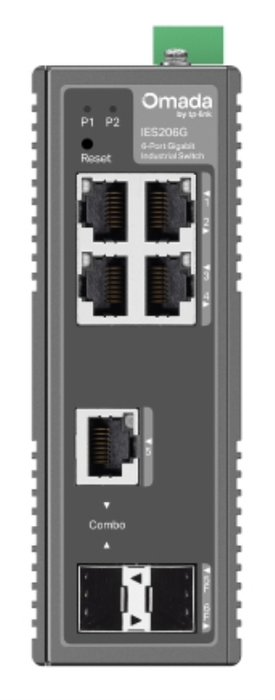 TP-Link Omada IES206G Switch Industrial Gestionado de 6 Puertos Gigabit TP-Link Omada IES206G Switch Industrial Gestionado de 6 Puertos Gigabit