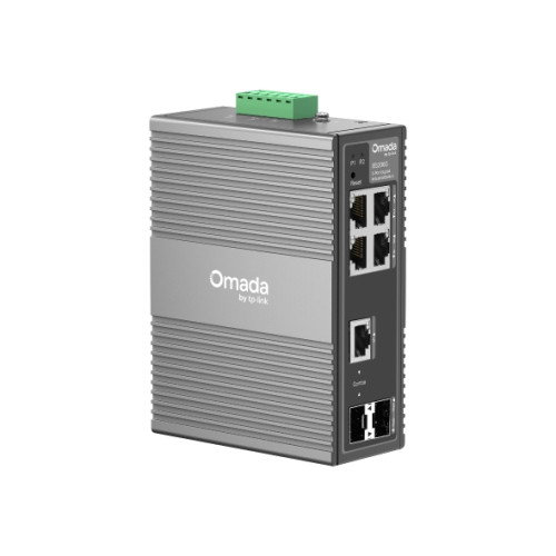 TP-Link Omada IES206G Switch Industrial Gestionado de 6 Puertos Gigabit TP-Link Omada IES206G Switch Industrial Gestionado de 6 Puertos Gigabit