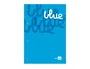 Liderpapel Bloc encolado cuadro 5 mm azul A4 natural 100 hojas