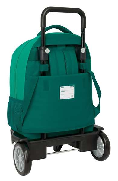 Safta Mochila Grande con Ruedas Compact Evolutiva Extensible Real Betis Balompié 33x45x22 cm
