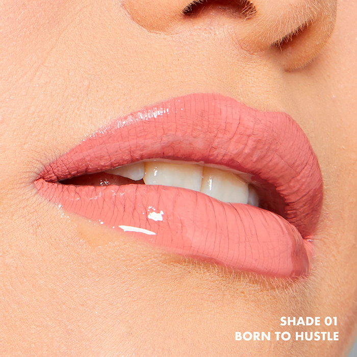 NYX PROFESSIONAL MAKE UP SHINE LOUD pro pigment lip shine #1 Pintalabios, brillo labial 3.4 ml