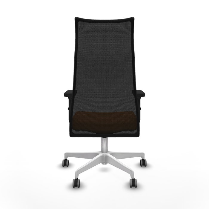 PIQUERAS Y CRESPO Sillón Albacete con Mecanismo Sincro, Naranja y Negro
