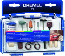 Dremel Kit para trabajos generales 687, 52 piezas