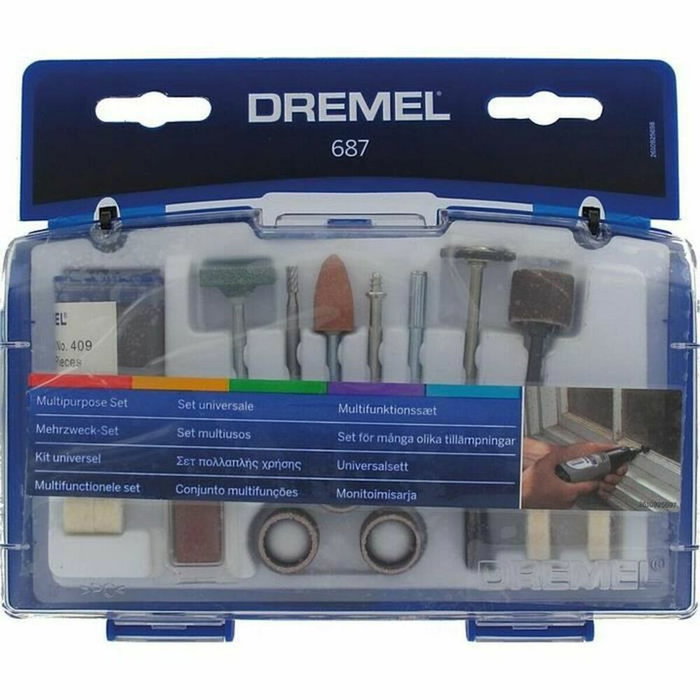 Dremel Kit para trabajos generales de 52 piezas 687