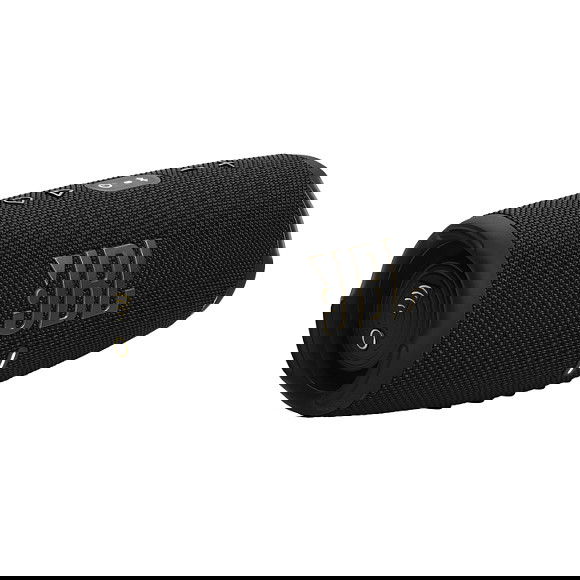 JBL CHARGE 5 - Altavoz Bluetooth Wi-Fi Negro, 40W, Resistente al agua IP67, Batería de larga duración con función Powerbank