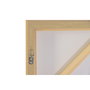 DKD Home Decor Cuadro Lienzo Flores Relieve 120x90 cm (Pack de 2) de estilo Shabby en Blanco y Verde