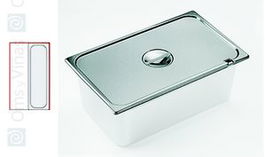 Tapa Normal GN 2/4 para Sartenes y Paellas