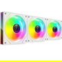 Mars Gaming MF-3DPROKIT/ 12cm Ventiladores ARGB Blanco (Pack 3) con HUB y Mando a Distancia