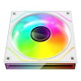 Mars Gaming Kit 3 Ventiladores Auxiliar MF-3D Pro Blanco | 120mm ARGB Control Remoto 1600 RPM