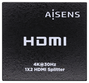 Aisens Duplicador HDMI 4K@30Hz 1x2 con Alimentación - Negro