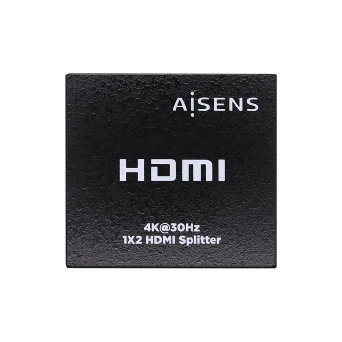 Aisens Duplicador HDMI 4K@30Hz 1x2 con Alimentación, Negro, 3840x2160, 12 bit Aisens Duplicador HDMI 4K@30Hz 1x2 con Alimentación, Negro, 3840x2160, 12 bit