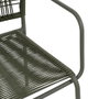 Silla Apilable Verde Acero Exterior 53 X 63 X 78 cm (Set de 2)
