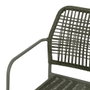 Silla Apilable Verde Acero Exterior 53 X 63 X 78 cm (Set de 2)