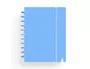 Carchivo Ingeniox Cuaderno Archivador A4 80 Hojas Cuadriculadas Foam Azul Pastel