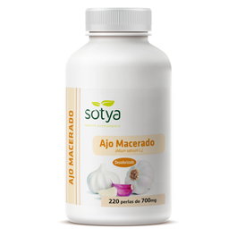 Sotya Ajo Macerado 220 perlas de 700mg