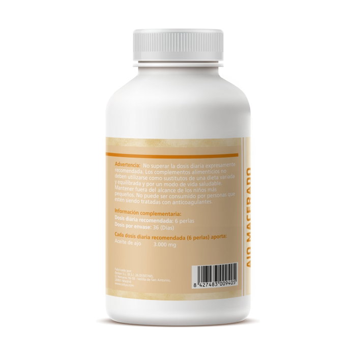 Sotya Ajo Macerado 220 Perlas de 700mg Sotya Ajo Macerado 220 Perlas de 700mg