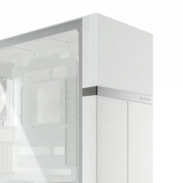 Valkyrie VK02 Lite White Caja de PC Midi Tower Blanco con Vidrio Templado