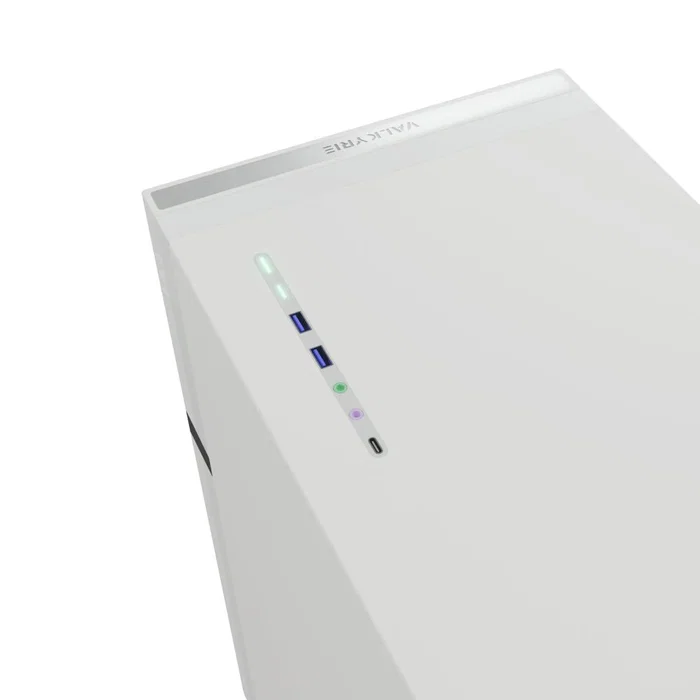 Valkyrie VK02 Lite White Caja de PC Midi Tower Blanco con Vidrio Templado