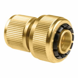 Cellfast Conector rápido de manguera de latón ¾ pulg