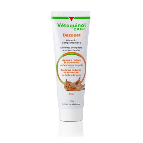Vetoquinol Bezopet 120 gr Alimento Complementario para Gatos para Reducir Bolas de Pelo Vetoquinol Bezopet 120 gr Alimento Complementario para Gatos para Reducir Bolas de Pelo