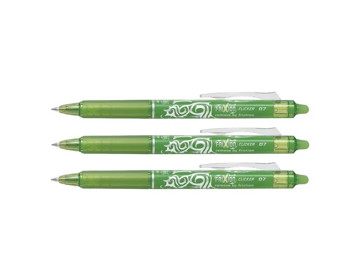 Pilot Frixion Clicker Bolígrafo Retráctil Verde Lima
