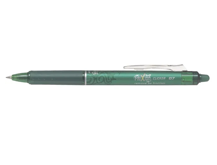 Pilot Boligrafo Frixion Clicker Borrable 0.7 mm Verde Claro