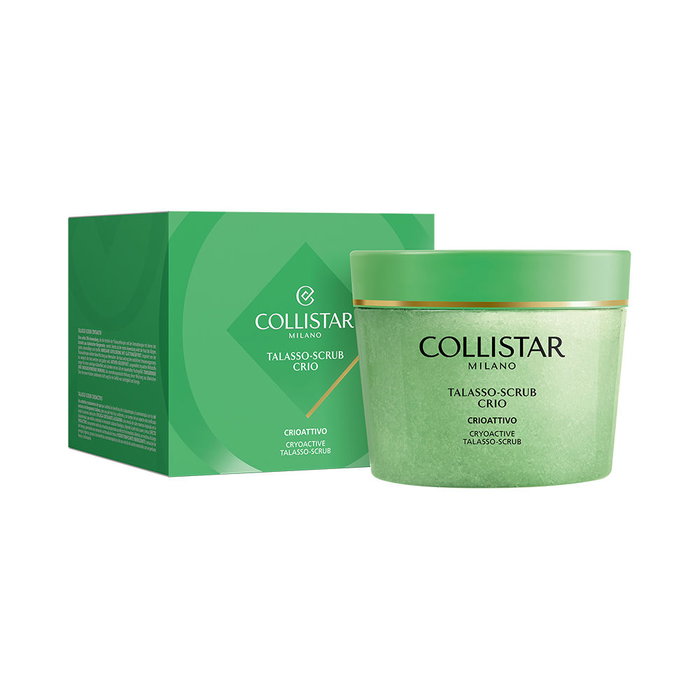 Collistar Talasso-Scrub Exfoliante Corporal Crioactivo Tonificante y Refrescante con Extracto de Bergamota - 600 g