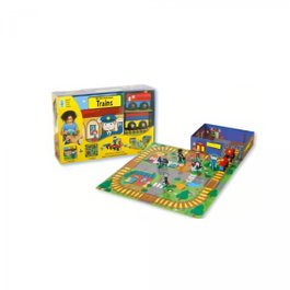 GLOBE PUBLISHING, My Little Train Station - GLOBE PUBLISHING