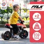 Bicicleta de equilibrio Falk Moto Racing Team, Ruedas Anchas, Manillar Orientable, Fabricada en Francia, 40% Plástico Reciclado, Desde 2 Años