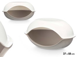 Mascow Cama Mascota Cubierta Gris 58 x 37 cm (Set de 6)