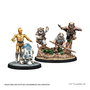 Atomic Mass Games Star Wars Shatterpoint SWP39 Pack de Expansión Yub Nub Squad - Ewoks, C-3PO y R2-D2 - Juego de Miniaturas para 2 Jugadores, Multilingüe, 14+