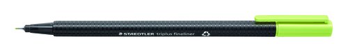 STAEDTLER Triplus Fineliner Verde Lima (Set de 10) STAEDTLER Triplus Fineliner Verde Lima (Set de 10)