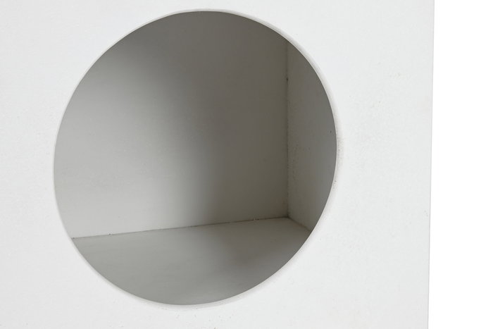 DKD Home Decor Mesita De Noche Moderno Blanco MDF 40 x 30 x 48 cm