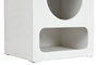 DKD Home Decor Mesita De Noche Moderno Blanco MDF 40 x 30 x 48 cm