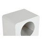 DKD Home Decor Mesita de Noche NICHO BLANC Blanco