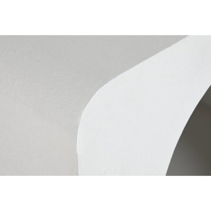 DKD Home Decor Mesita de Noche NICHO BLANC Blanco