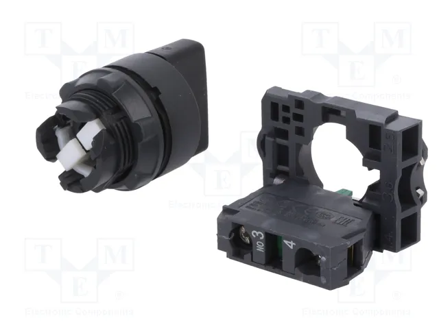 SCHNEIDER ELECTRIC Interruptor rotativo Harmony XB5 22mm Negro
