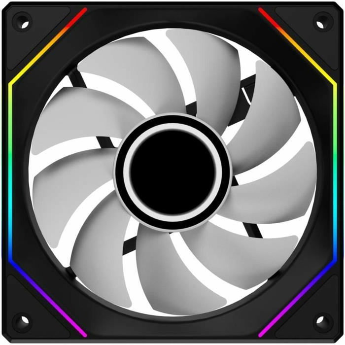 Xigmatek Infinity G20A Pack de 3 ventiladores 120 mm LED ARGB Negro Xigmatek Infinity G20A Pack de 3 ventiladores 120 mm LED ARGB Negro