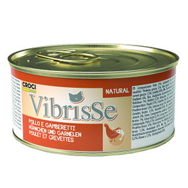 Croci Vibrisse Gato Pollo y Gambas 70g