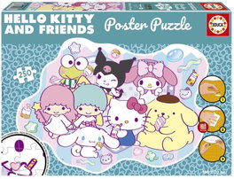 Educa Borras Puzzle Hello Kitty Poster de 250 piezas