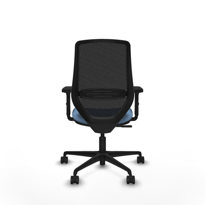PIQUERAS Y CRESPO Silla de oficina Mardos con mecanismo Sincro, Azul cielo y Negro PIQUERAS Y CRESPO Silla de oficina Mardos con mecanismo Sincro, Azul cielo y Negro
