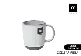 La Mediterranea Taza de Cerámica Negra 230 ml, 7 cm Diámetro x 7.9 cm Alto, 195 g, para Café o Té (36 Unidades)