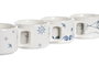 DKD Home Decor Set de 4 Cafe Atlantico Azul Blanco 11 x 27 x 11 cm Dolomite