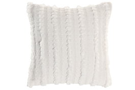 DKD Home Decor Cojín de Chenilla Crudo 45x45 cm