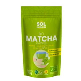 SOLNATURAL Matcha En Polvo Bio 70Gr